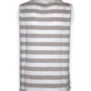T-shirt senza maniche riga grande viscosa