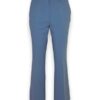 Pantalone flared cotone stretch