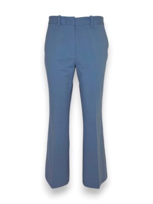 Pantalone flared cotone stretch