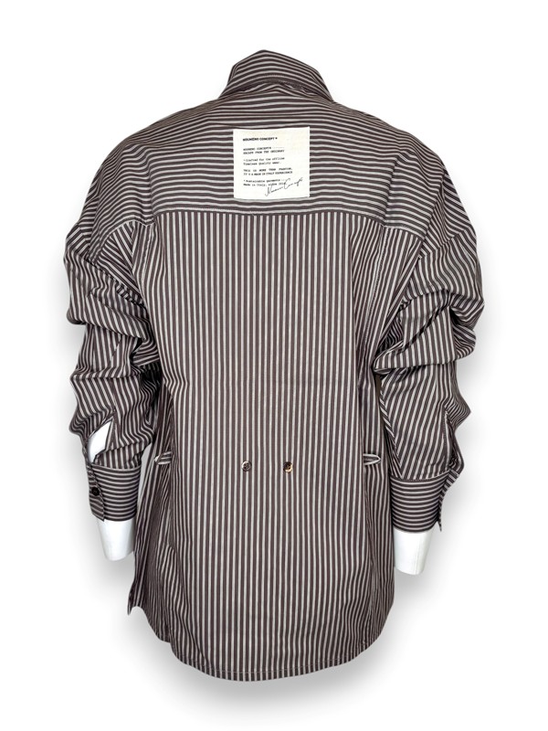 Camicia popeline rigata