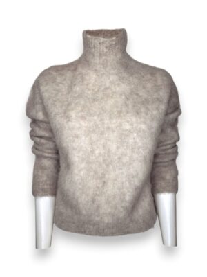Dolcevita lana boucle strech