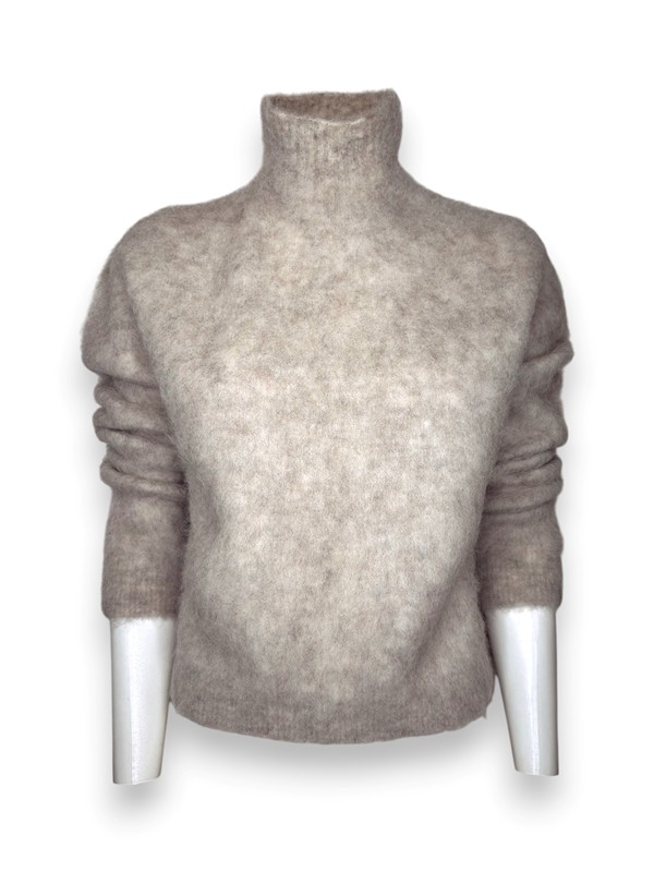 Dolcevita lana boucle strech