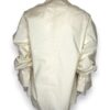 Camicia collo/polsi arricciati popeline