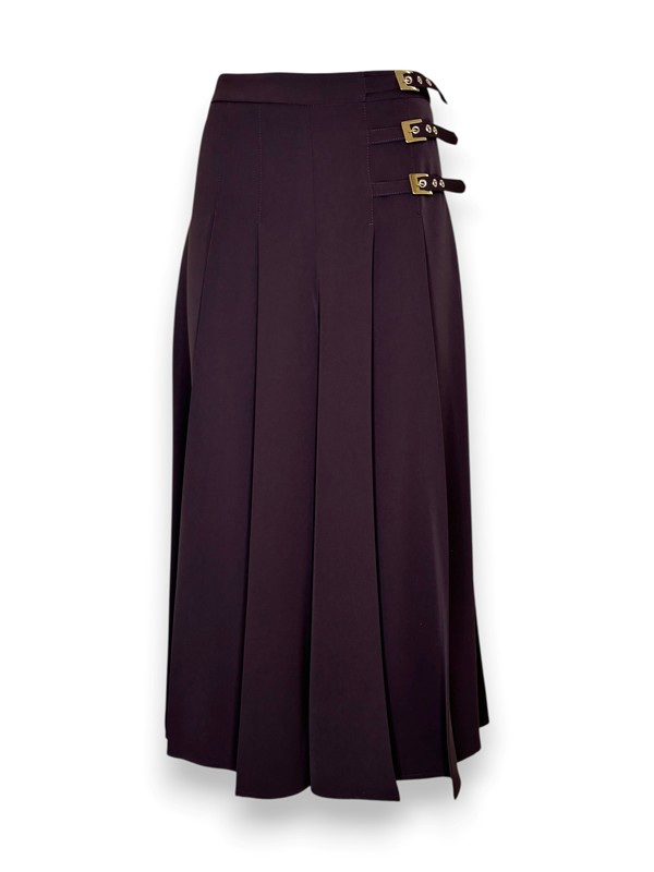 Gonna pantalone lunga crepe+3 fibie