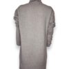 Abito dolcevita maglia lana+manicotti