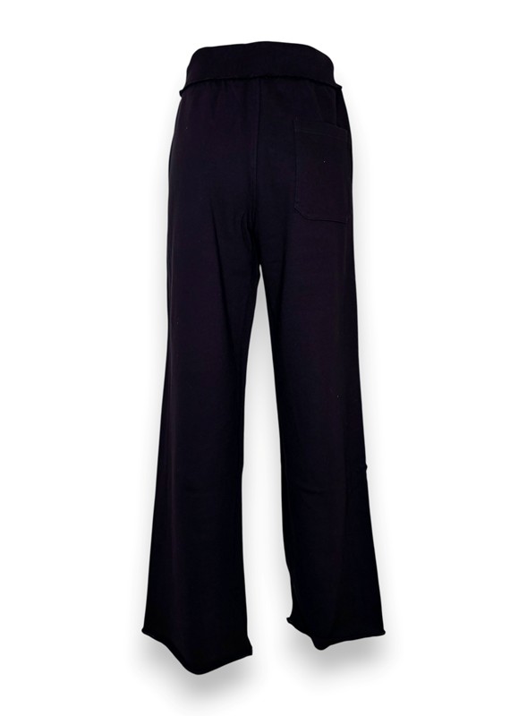 Pantalone palazzo felpa
