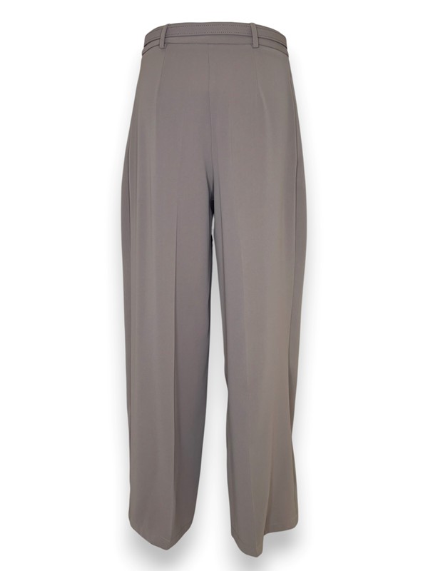 Pantalone palazzo+cintura crepe
