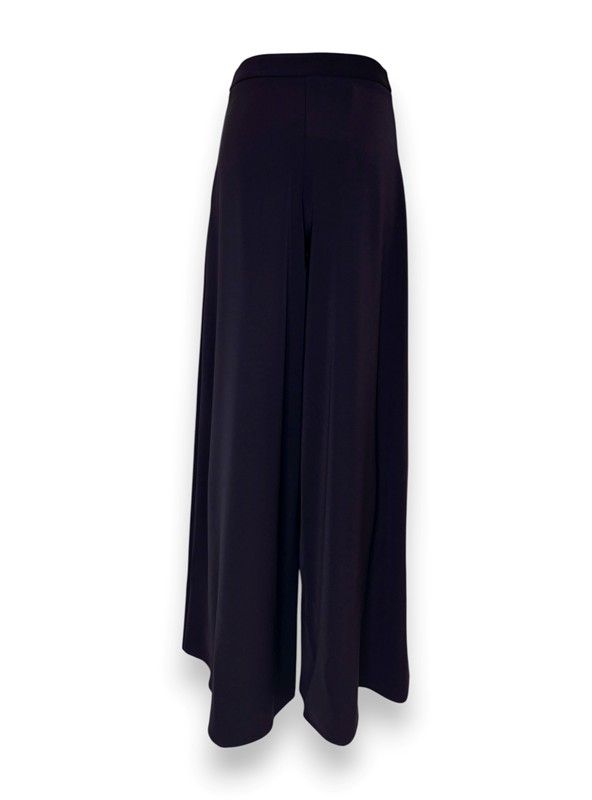 FB618656D6B44B6EF040C5DB80E49FC1_ Pantalone palazzo a zampa crepe