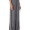 Pantalone wide leg in cupro