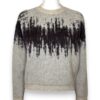 Girocollo alpaca con jacquard