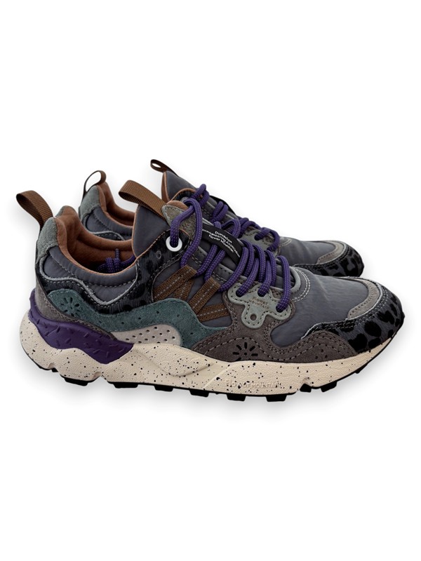 Sneakers yamano 3 suede pony hair nylon