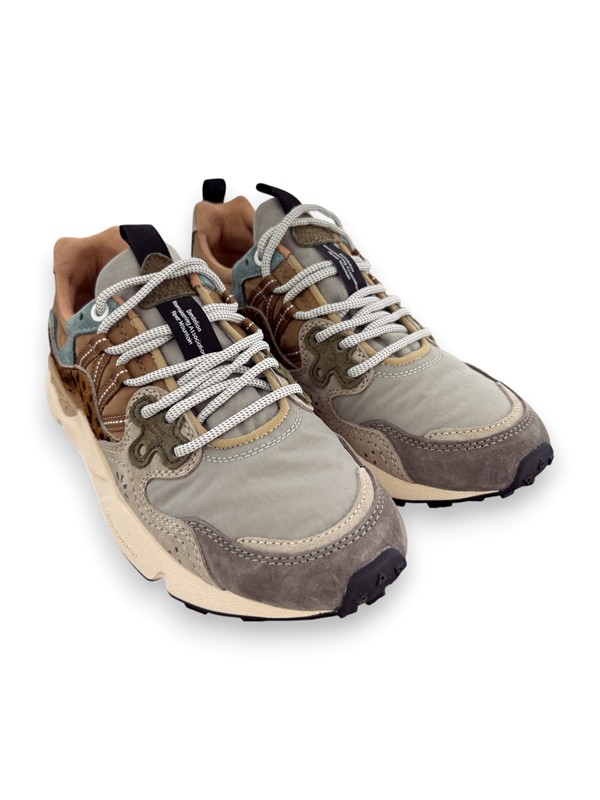 Sneakers yamano 3 suede pony hair nylon