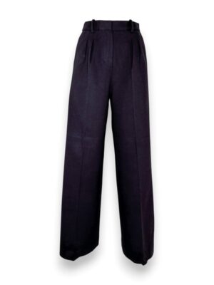 Pantalone palazzo+pince felpa strech