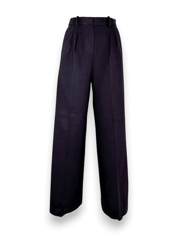 Pantalone palazzo+pince felpa strech