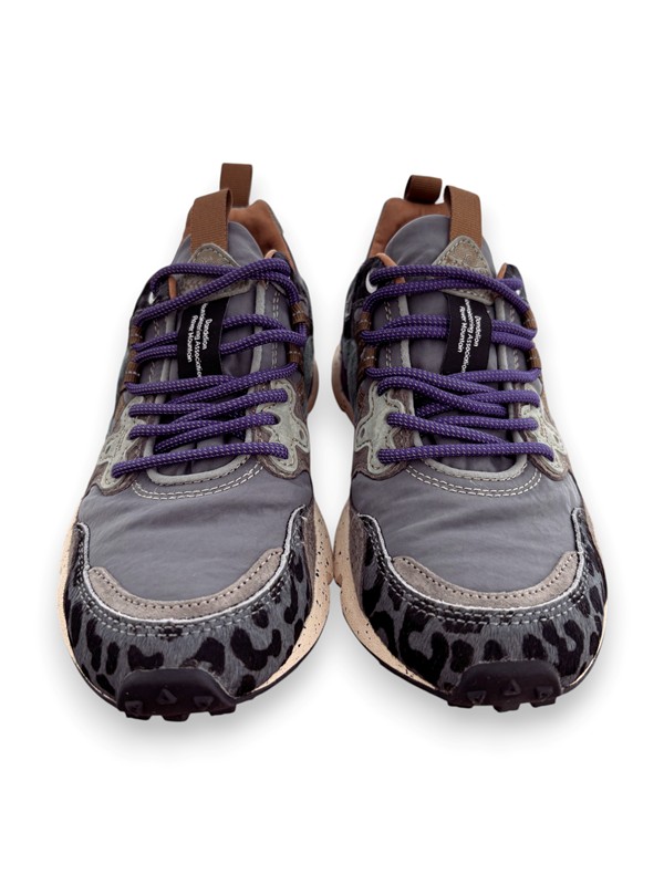 Sneakers yamano 3 suede pony hair nylon