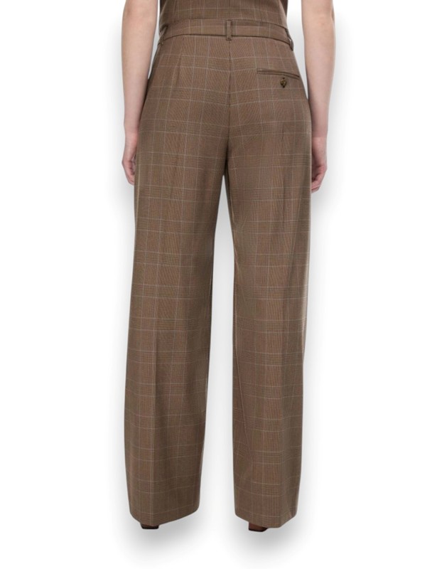 Pantalone dritto largo galles strech
