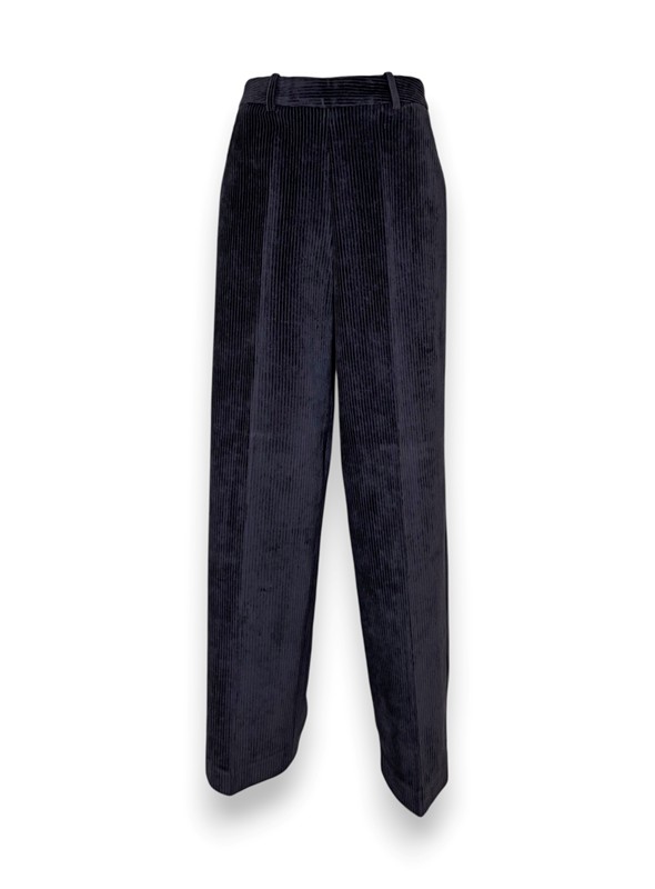 Pantalone palazzo velluto a coste strech