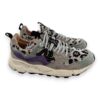 Sneakers yamano 3 animalier suede fabric checked