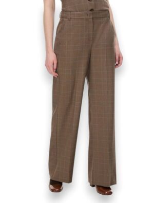 Pantalone dritto largo galles strech