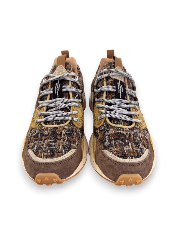 Sneakers yamano 3 chanel suede woolen knitting