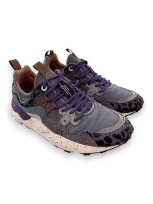 Sneakers yamano 3 suede pony hair nylon