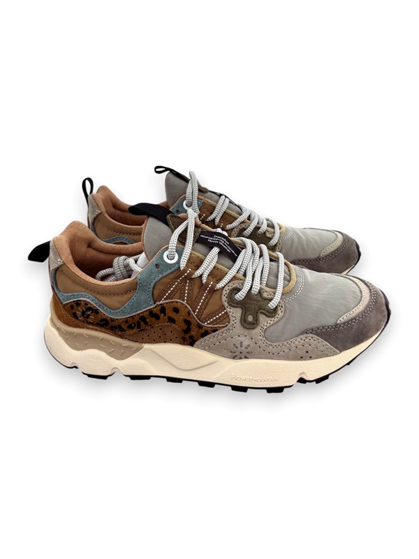 Sneakers yamano 3 suede pony hair nylon