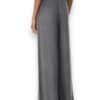 Pantalone wide leg in cupro