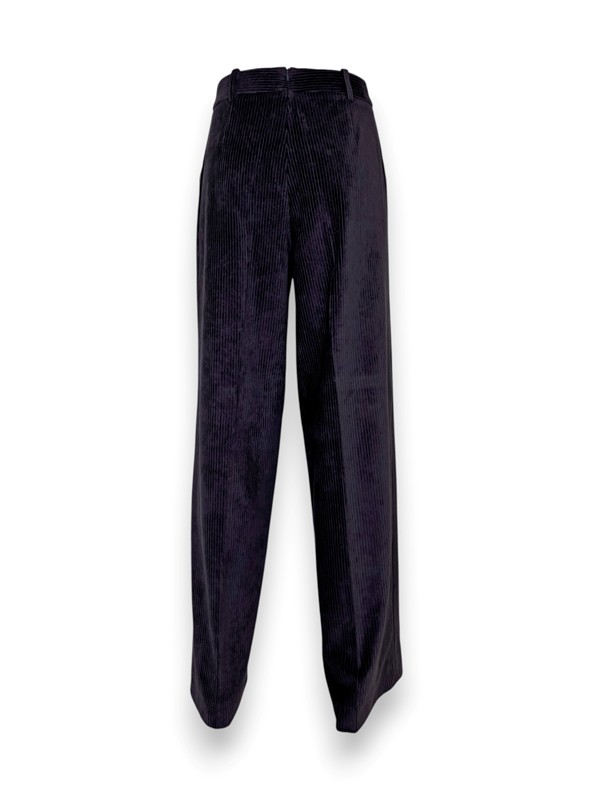 Pantalone palazzo velluto a coste strech