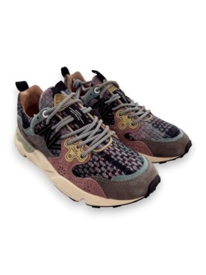 Sneakers yamano 3 chanel suede fabric checked