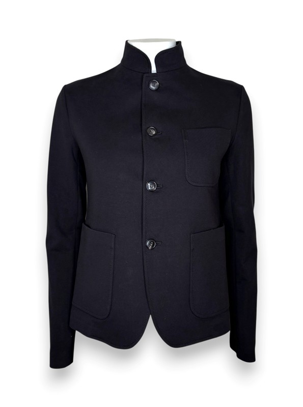 Giacca 4 bottoni coreana slim felpa strech