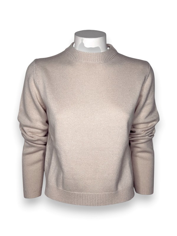 Girocollo misto cashmere