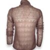 Dolcevita alpaca leggera pizzo a rombi