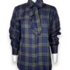 Camicia+fiocco tartan viscosa