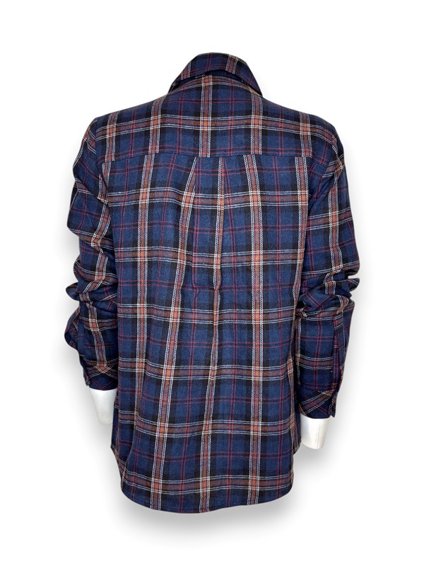 Camicia flanella scozzese+stemmi