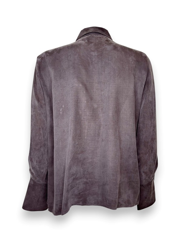 Camicia in cupro