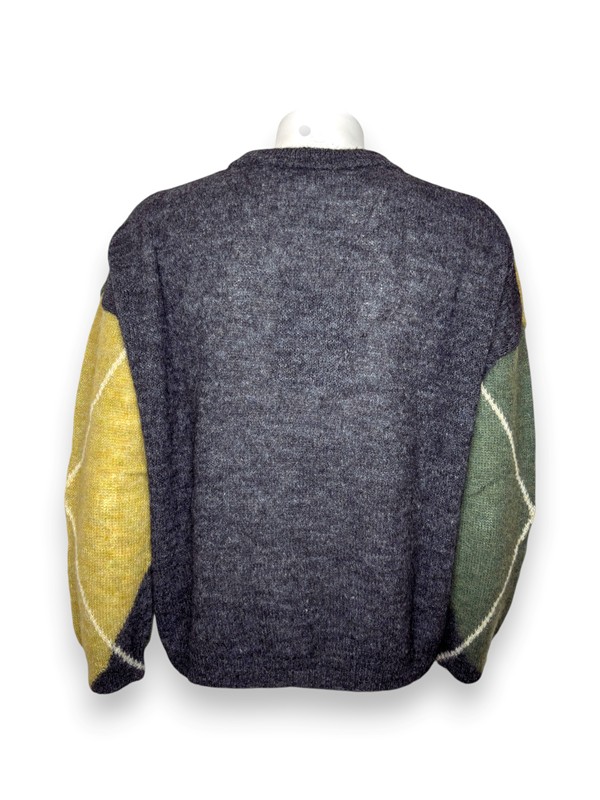 Girocollo mohair rombi