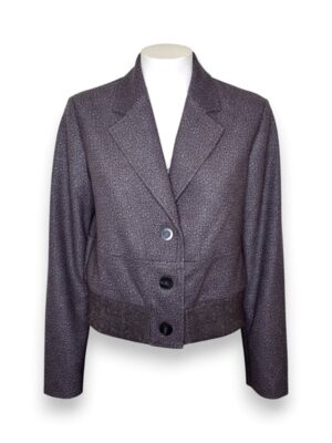 Giacca bomber felpa spigata