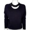 Girocollo scollo paillettes/collana