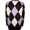 Cardigan alpaca a rombi