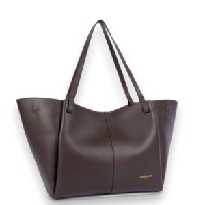 Shopper xl in pelle martellata