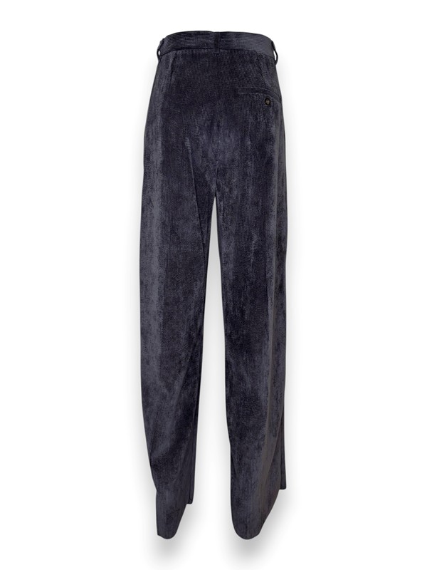 Pantalone palazzo velluto a coste