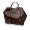 Borsa alba l in cavallino leopardo