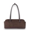 Borsa rettangolare in camoscio