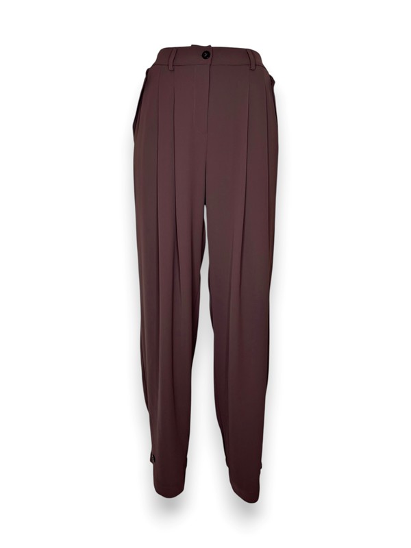 Pantalone diritto con pinces cadi