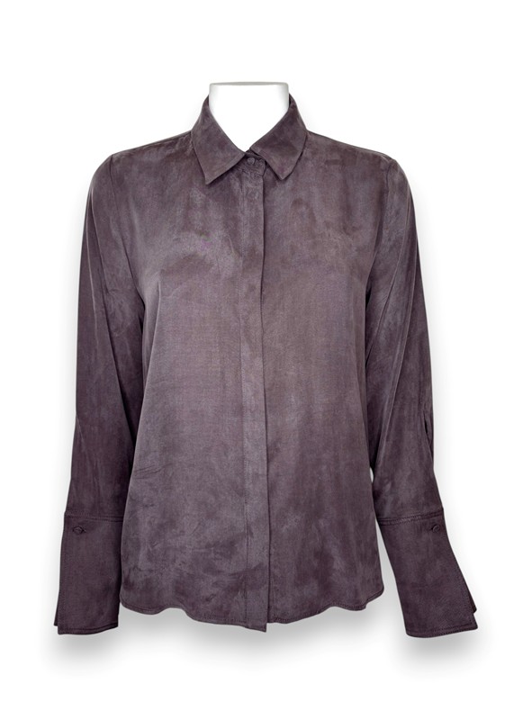 Camicia in cupro