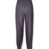 Pantalone gamba larga felpa spigata
