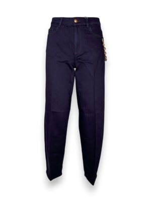 Jeans scuro baloon+catena