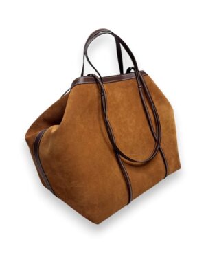 Borsa alba l in camoscio