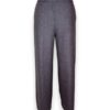 Pantalone gamba larga felpa spigata