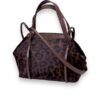 Borsa alba mini in cavallino leopardo